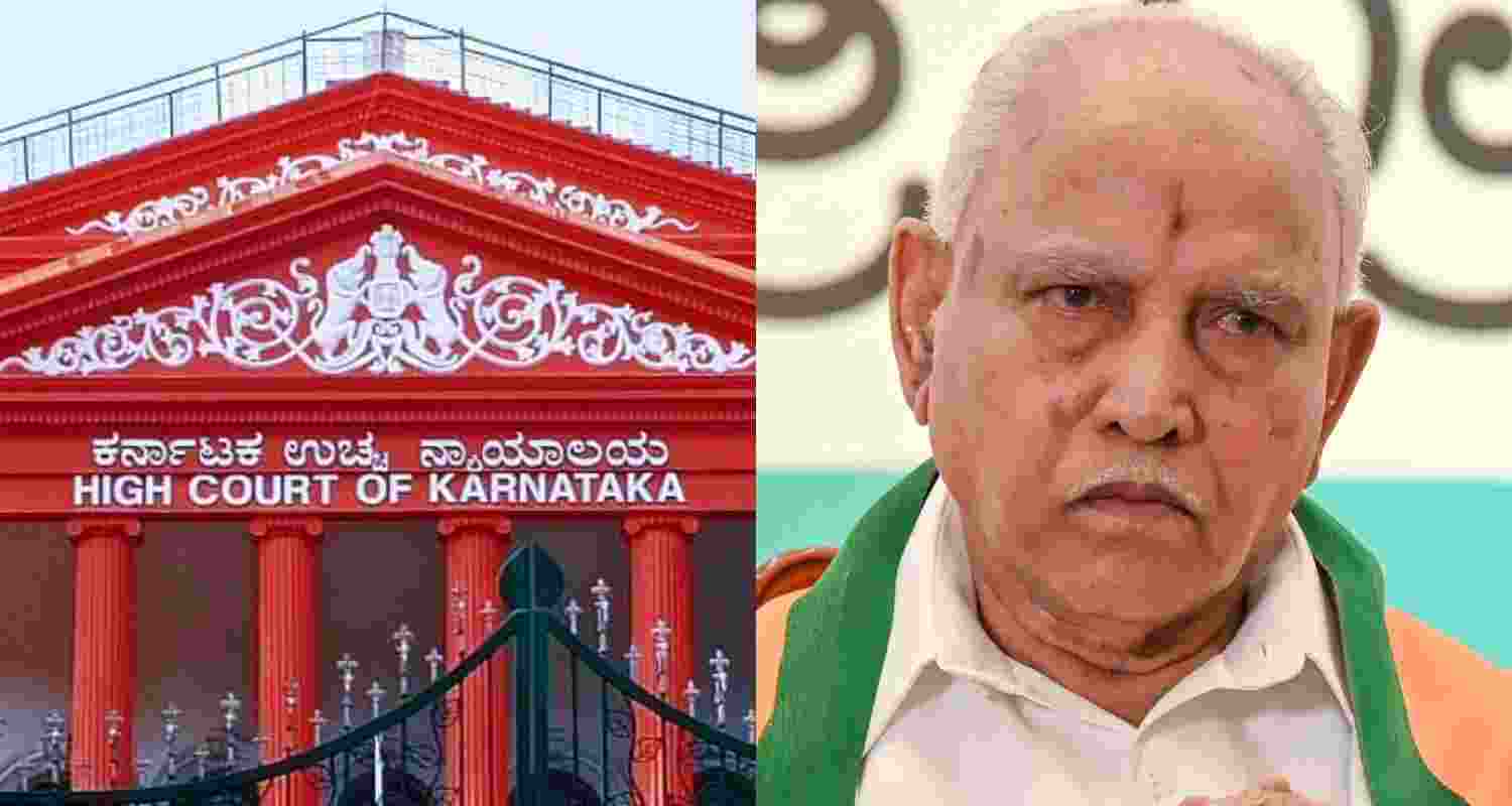 Former Chief Minister of Karnataka BS Yediyurappa - file image.