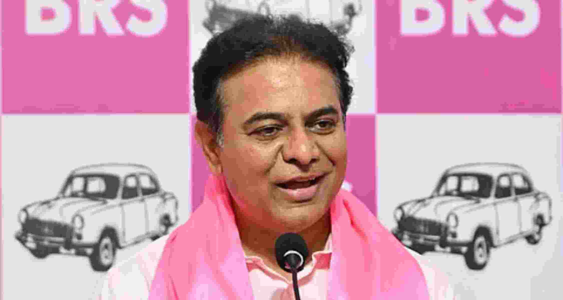 BRS working president KT Rama Rao - file image.