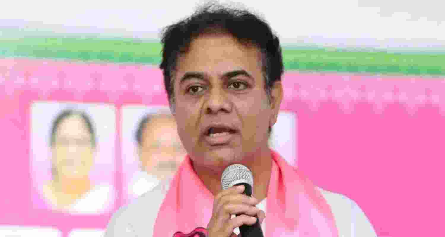KT Rama Rao. Image via X.