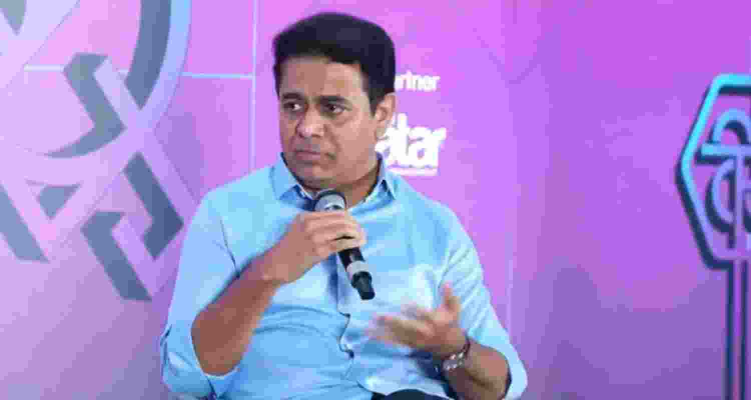 Bharat Rashtra Samithi (BRS) Working President KT Rama Rao.