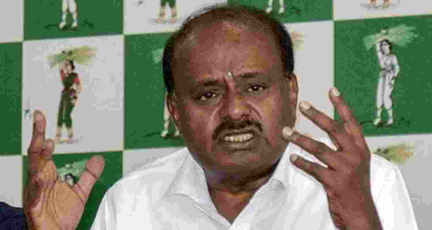 Union Minister HD Kumaraswamy.