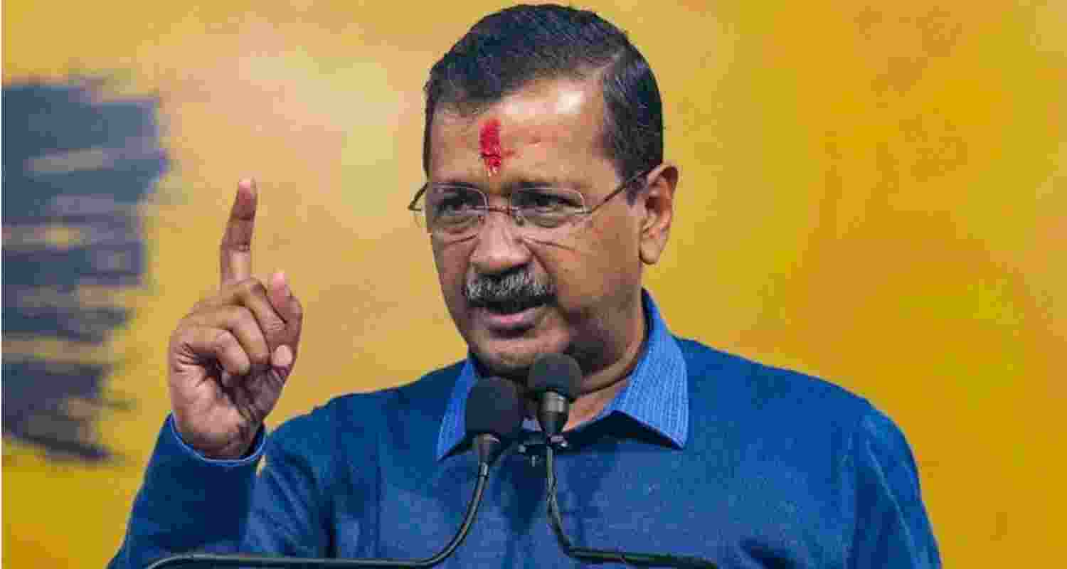 AAP supremo Arvind Kejriwal - file image.