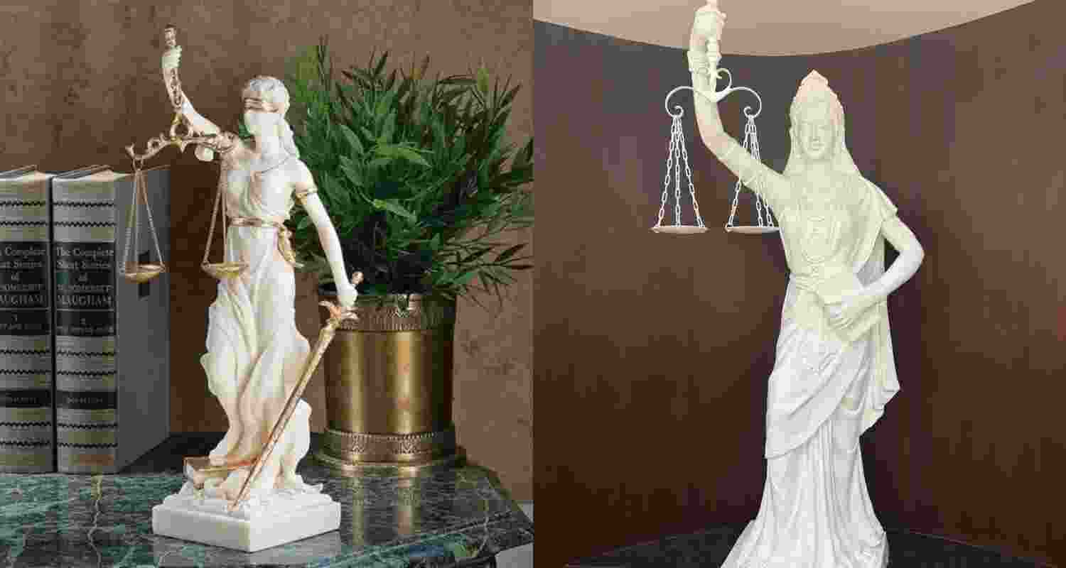 Supreme Court Statue Update: Justice No Longer Blind, Constitution Replaces The Sword.