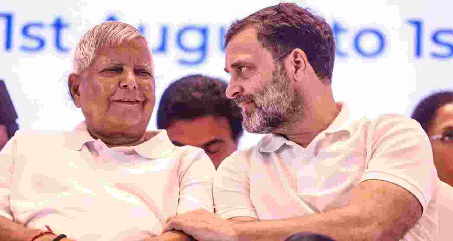 Even for Rahul it is sort of a U-turn that he is aligning with the same party, against whose leaders he took a stand.