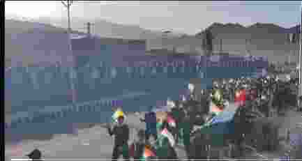 Indian Army takes out ‘Tiranga Yatra’ in Leh Indian Army takes out ‘Tiranga Yatra’ in Leh