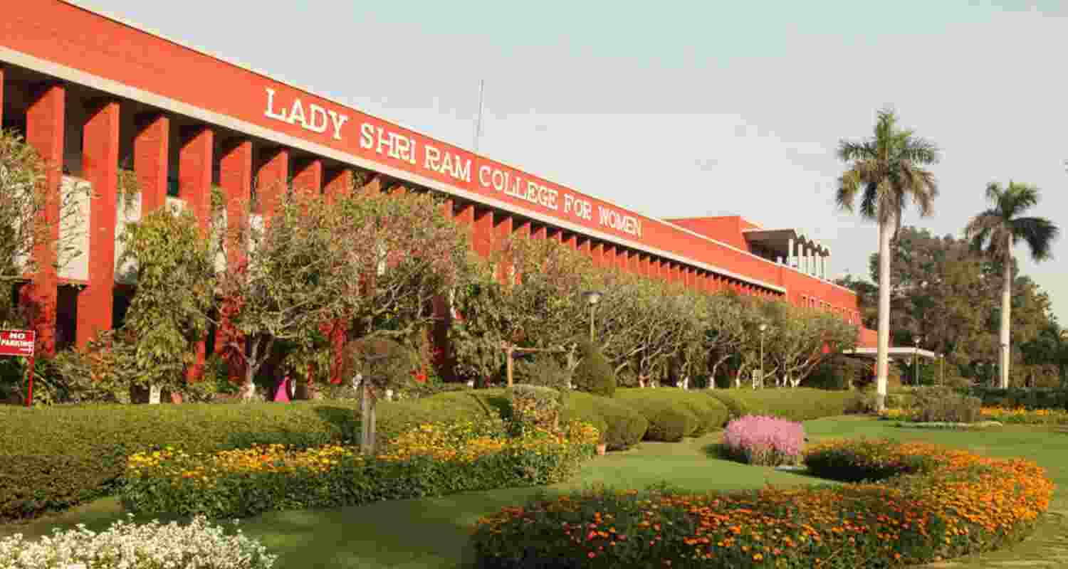 The lady Sri Ram College. 