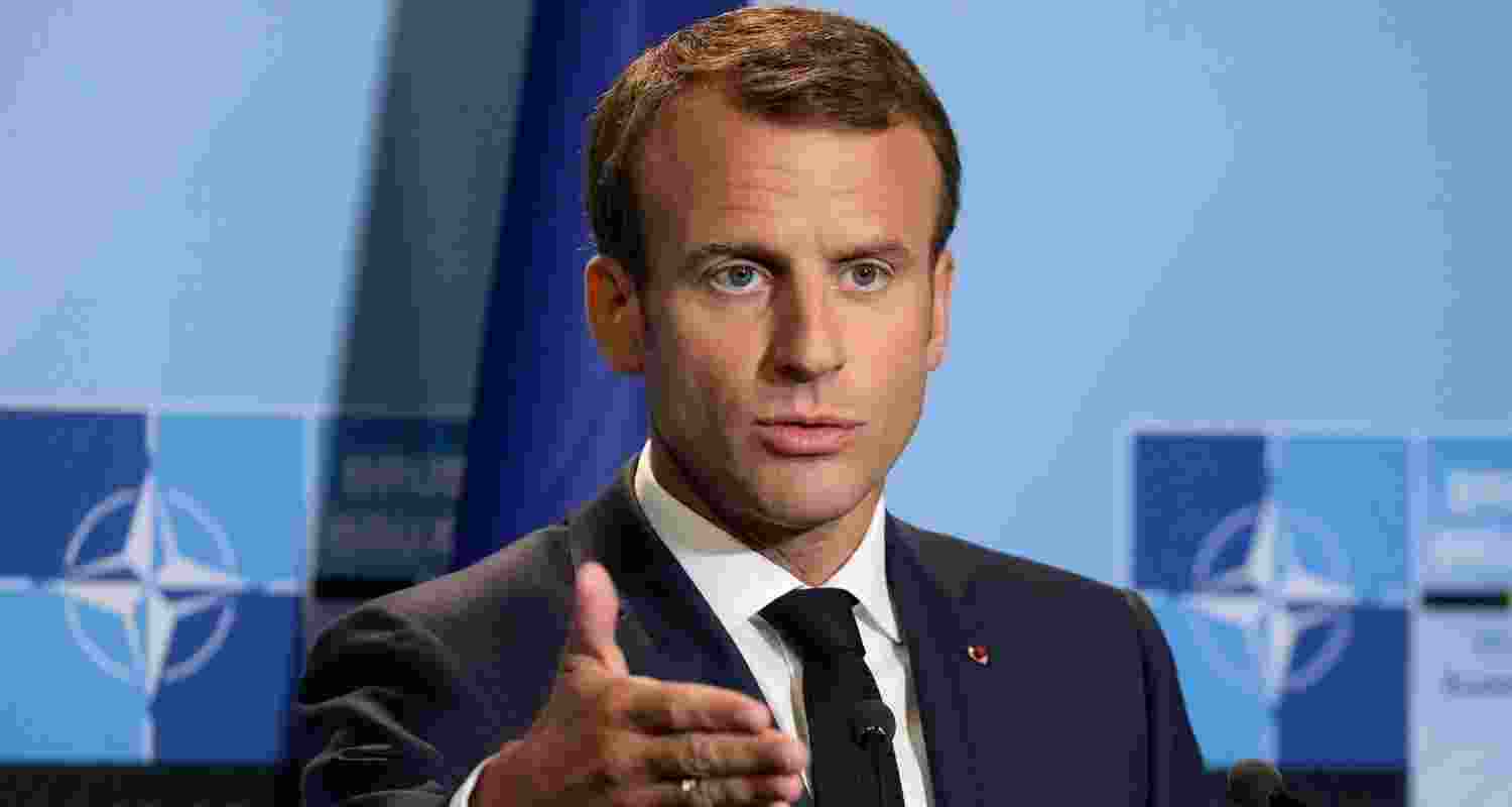 French President Emmanuel Macron. Image: X