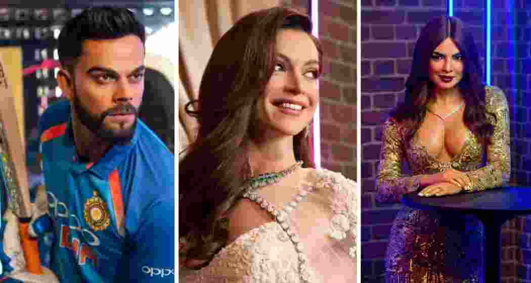 Wax figures of Indian film stars and cricketers on display at Madame Tussauds London as part of the ‘Icons of India’ showcase.