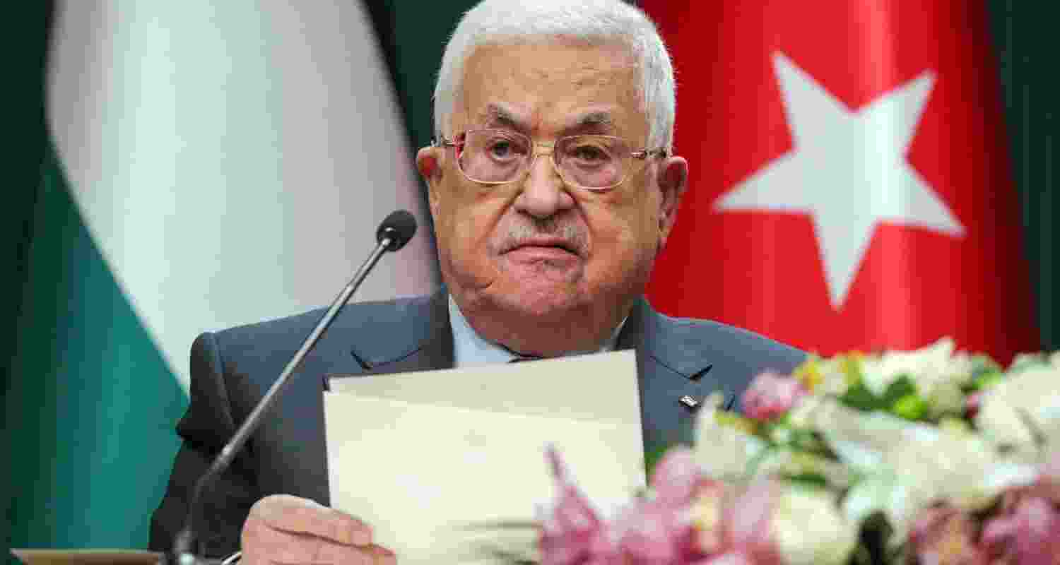 Palestinian President Mahmoud Abbas.