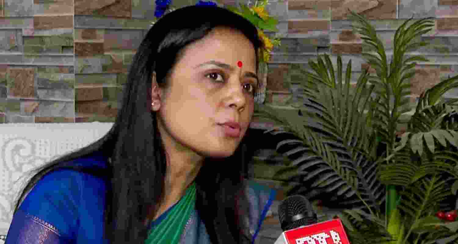 Trinamool Congress MP Mahua Moitra - file image.