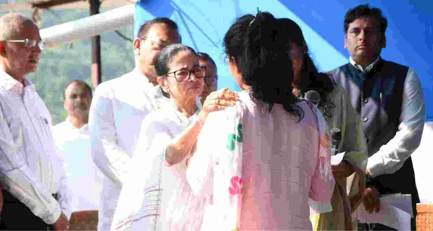 CM Mamata Banerjee visited Mirik on Tuesday and met families who have suffered losses. She assured them that no one will be left without support.