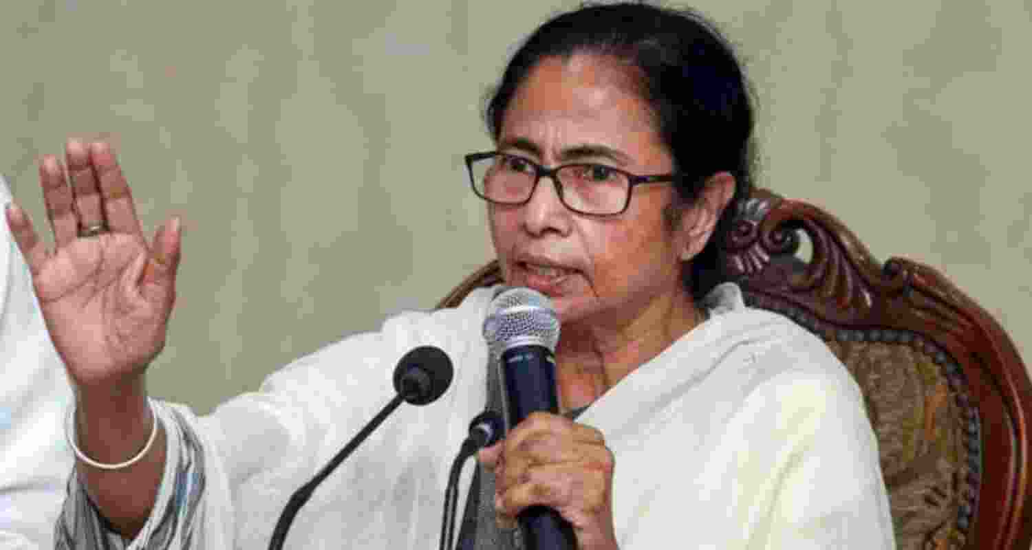 West Bengal Chief Minister Mamata Banerjee - file image.