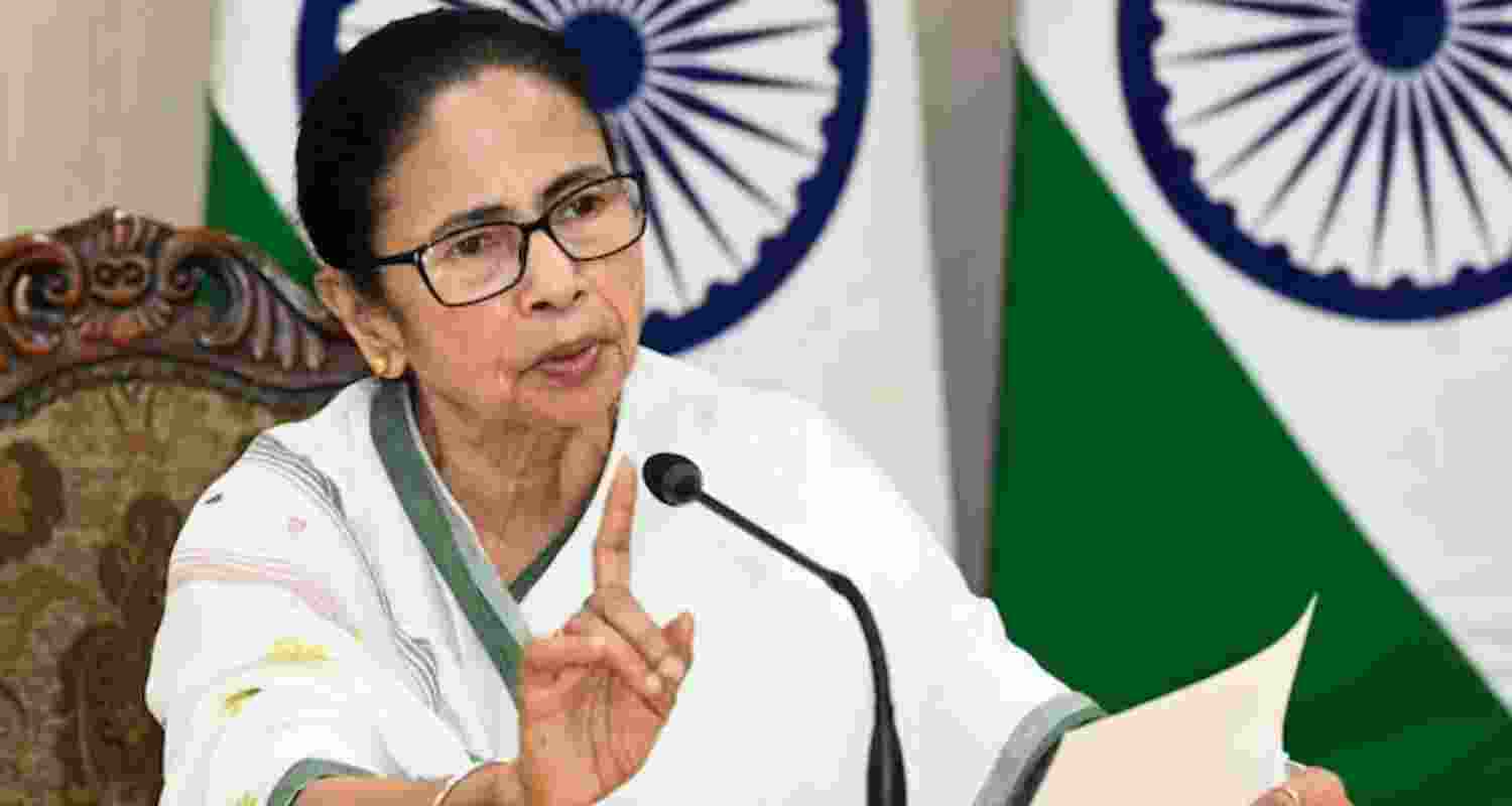 West Bengal Chief Minister Mamata Banerjee - file image.