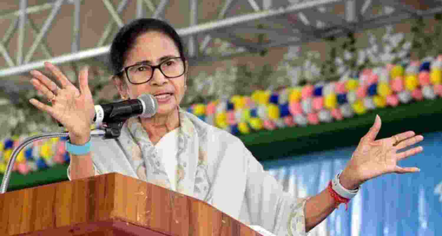 West Bengal Chief Minister Mamata Banerjee - file image.