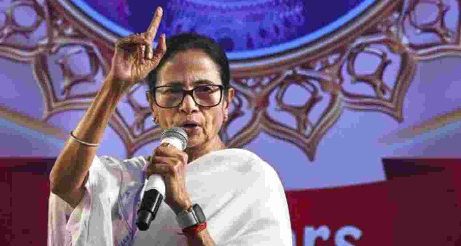 West Bengal Chief Minister Mamata Banerjee - file image.