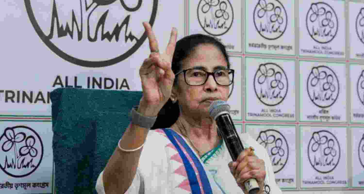 West Bengal Chief Minister Mamata Banerjee - file image.