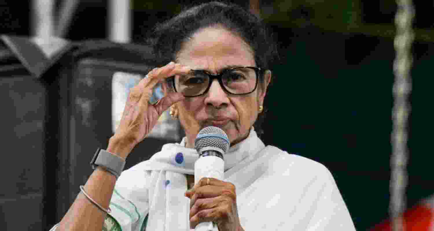 West Bengal Chief Minister Mamata Banerjee - file image.