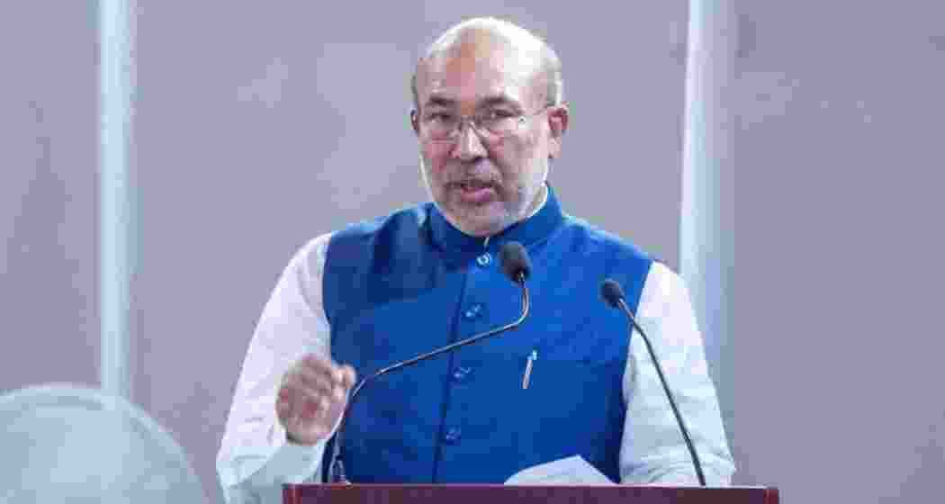 Manipur Chief Minister N Biren Singh. File photo. Manipur Chief Minister N Biren Singh. File photo.