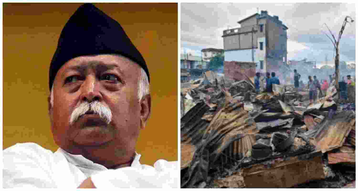 File photo of Rashtriya Swayamsevak Sangh Chief Mohan Madhukar Rao Bhagwat. File photo of Rashtriya Swayamsevak Sangh Chief Mohan Madhukar Rao Bhagwat.