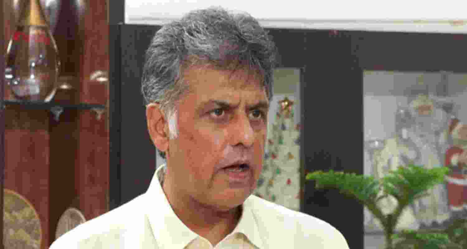 Congress MP Manish Tewari. Congress MP Manish Tewari.