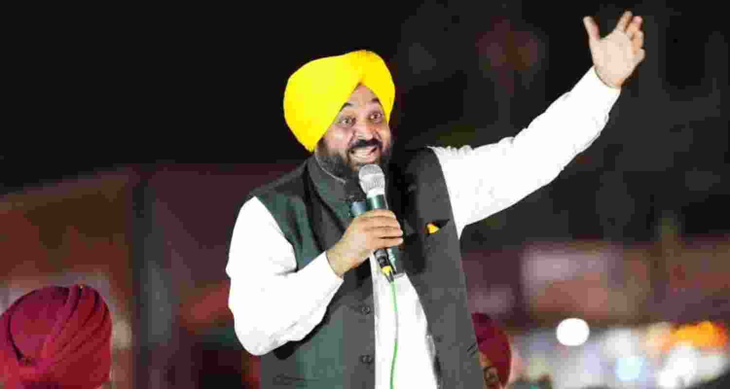 Punjab Chief Minister Bhagwant Mann. Image: X