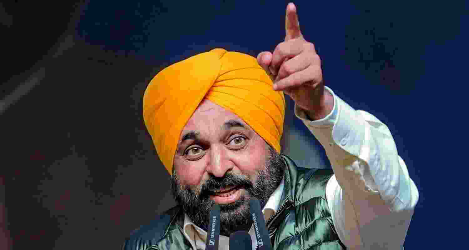 CM Bhagwant Mann. CM Bhagwant Mann.