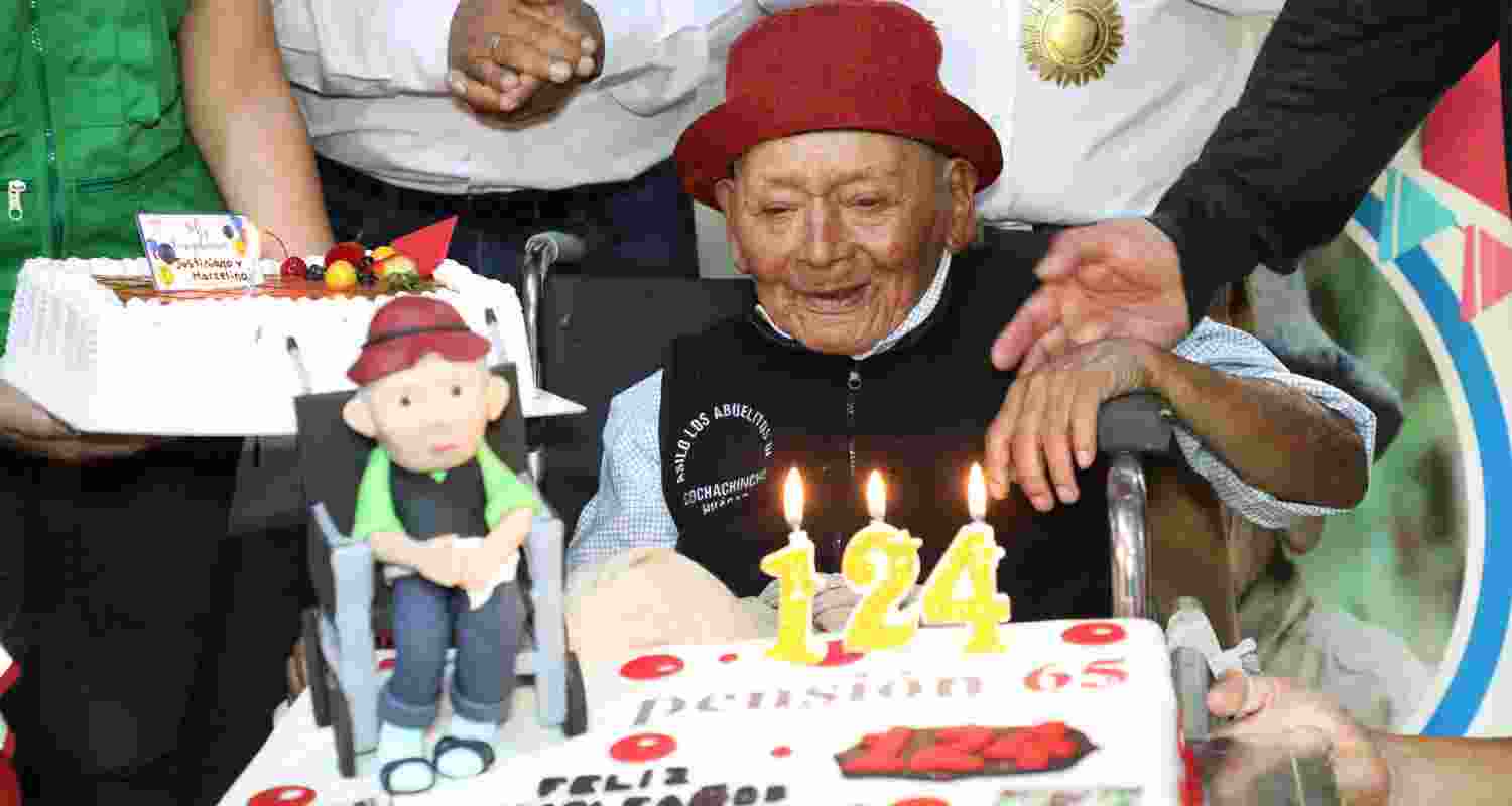 124-year-old is world's oldest man.