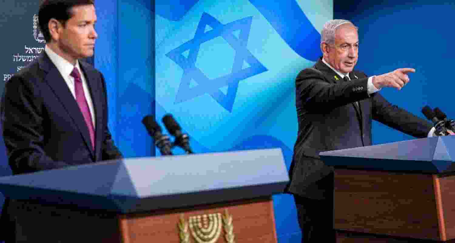 Gaza City under heavy bombardment as Israel launches massive airstrikes following US Secretary of State Marco Rubio’s visit and support for Israel’s campaign against Hamas.