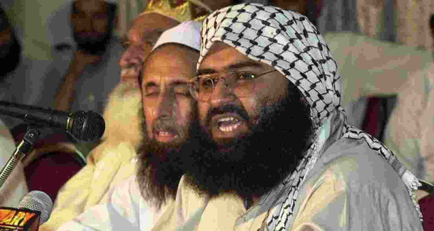A file photo of Masood Azhar.