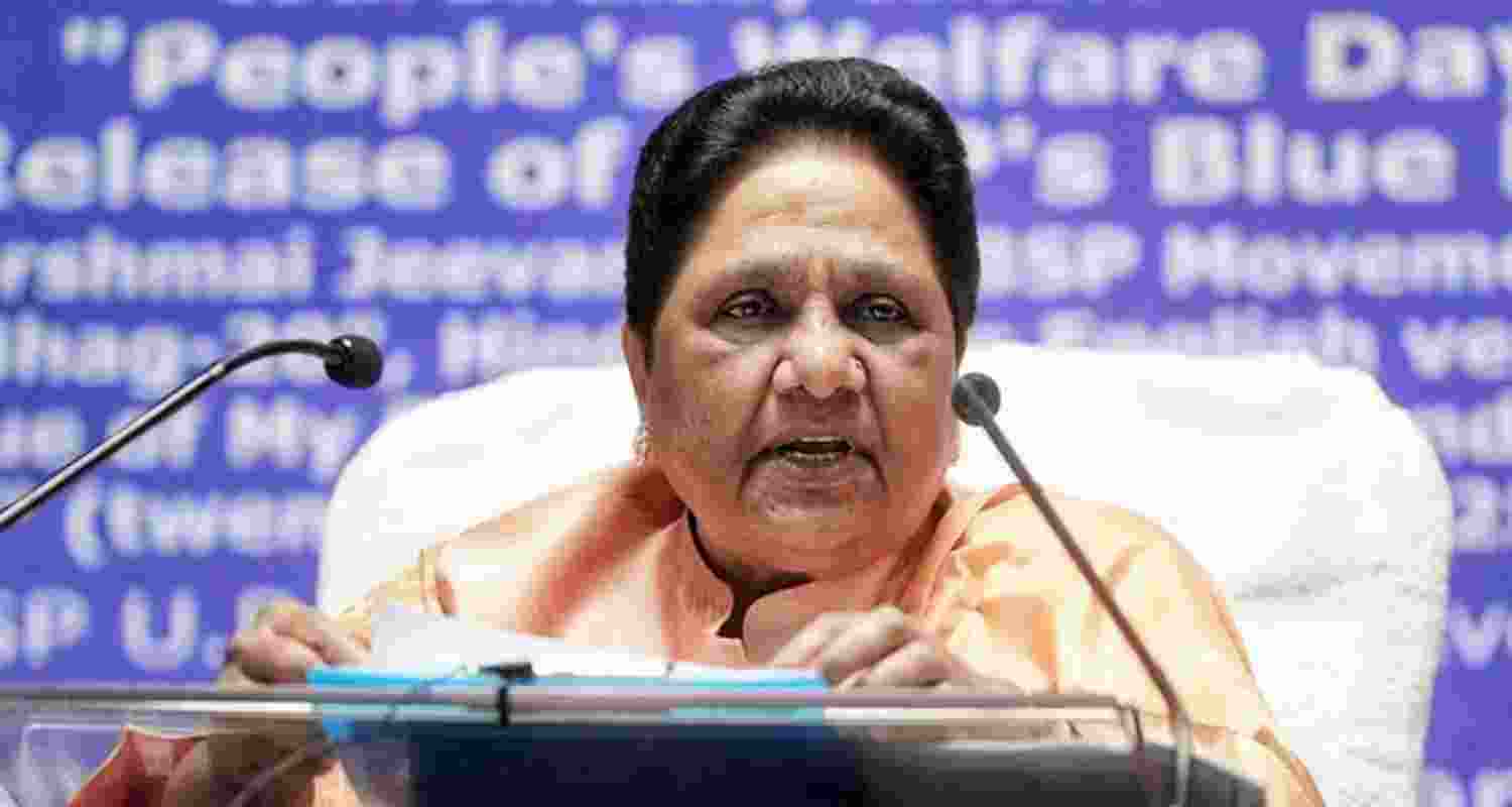 Mayawati hits out at Cong over caste census Mayawati hits out at Cong over caste census