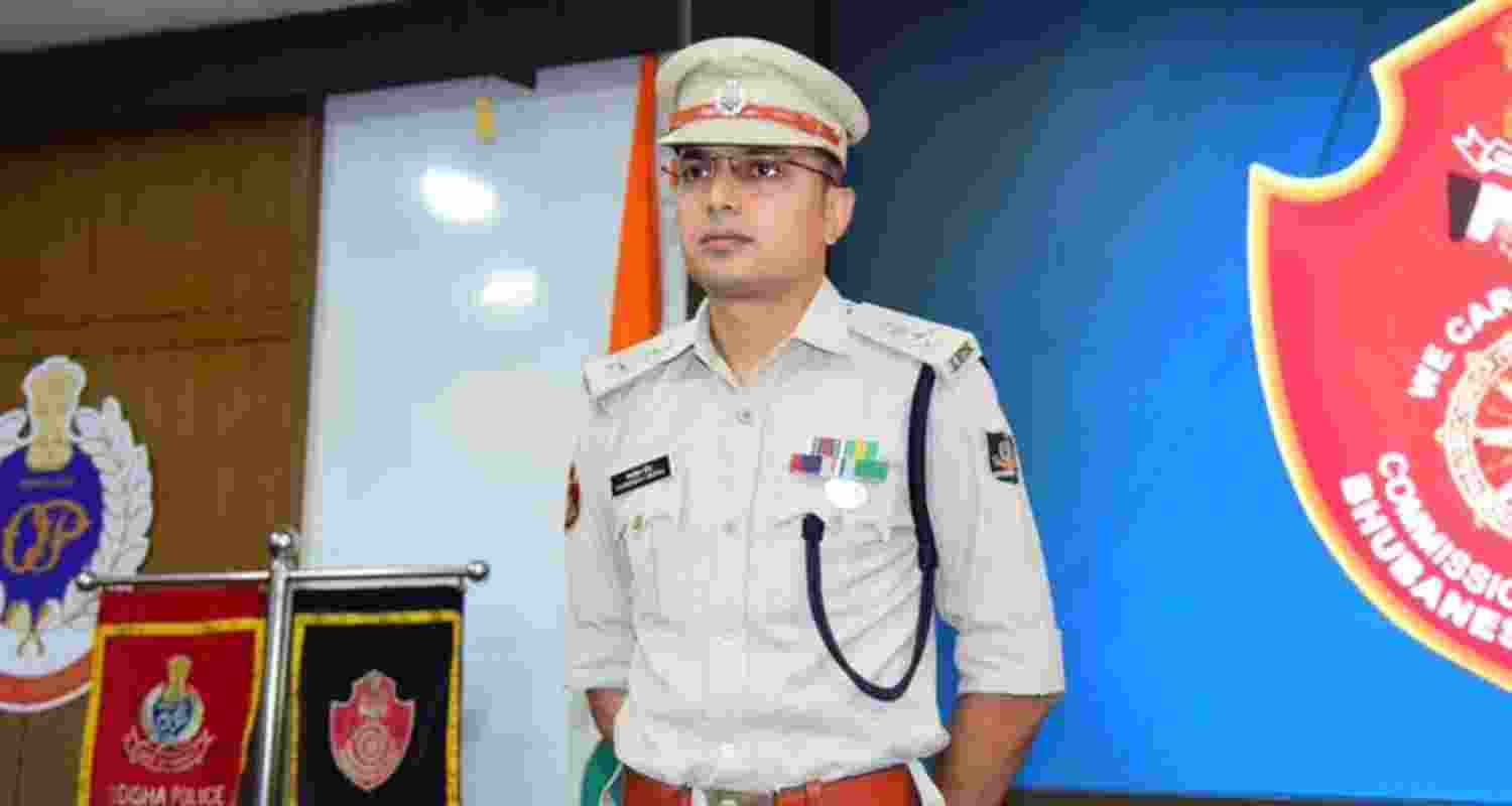 Bhubaneswar DCP Jagmohan Meena - file image.
