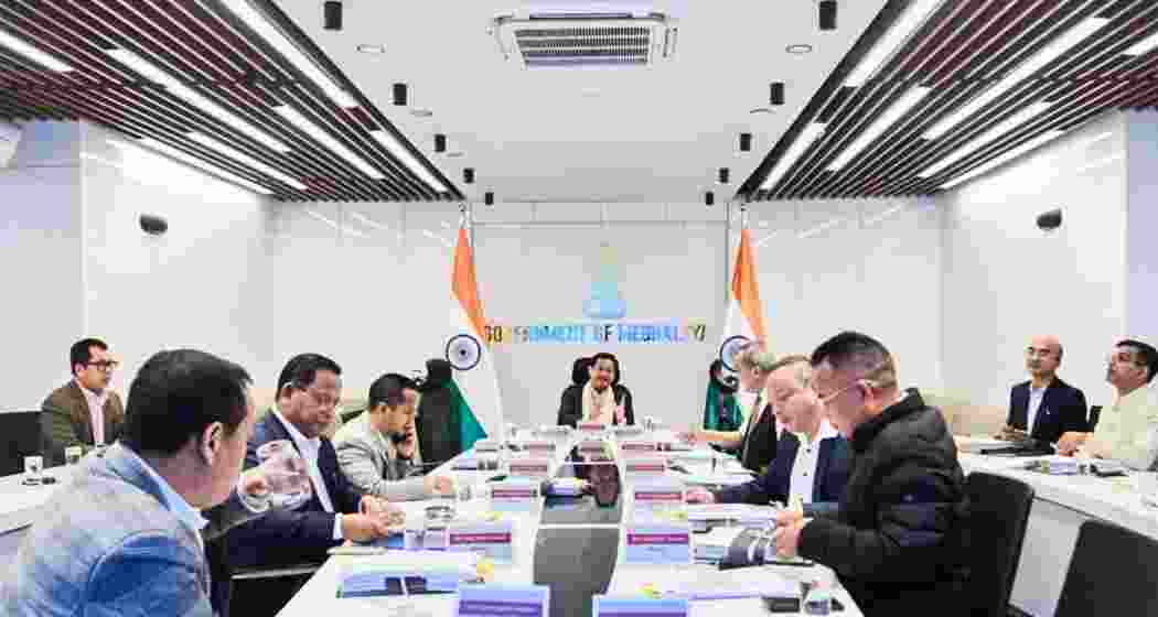 The Meghalaya cabinet.  