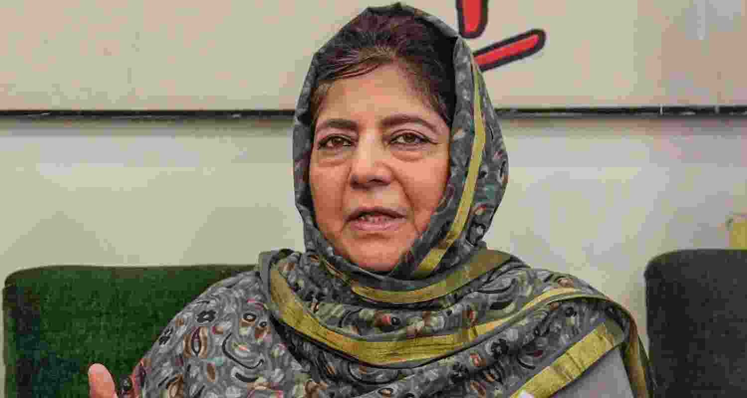 JKPDP Chief Mehbooba Mufti. File Photo.