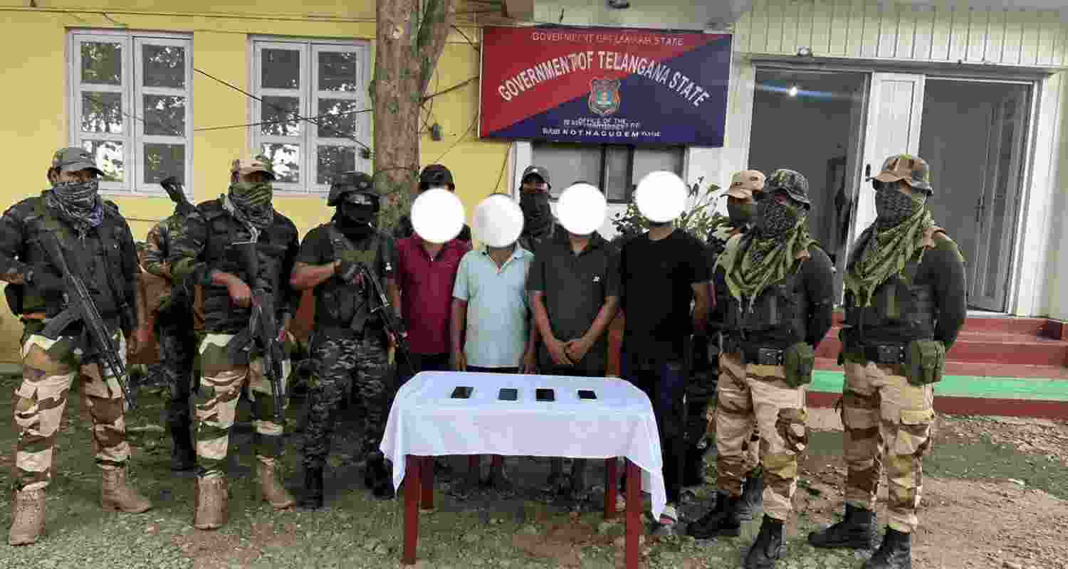 Eight militants linked to banned KCP factions were arrested in Manipur for alleged extortion, arms supply and distribution of explosive materials.