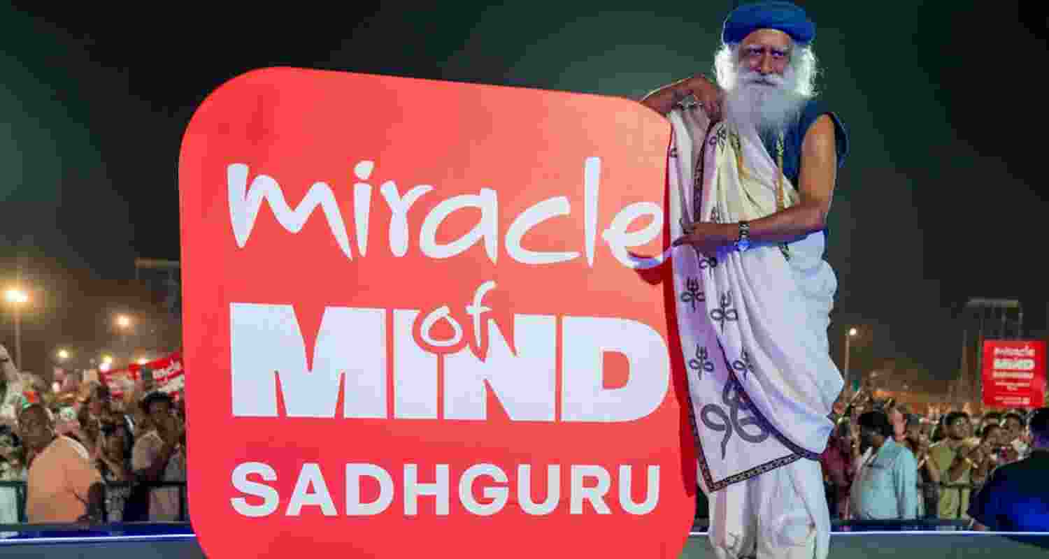 Sadhguru's meditation app hits over 1m downloads in 15 hrs