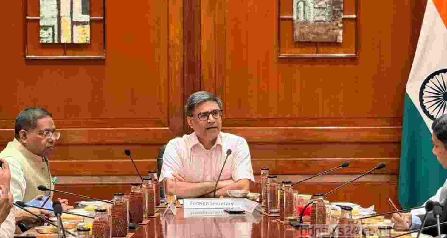 Indian Foreign Secretary Vikram Misri. Indian Foreign Secretary Vikram Misri.