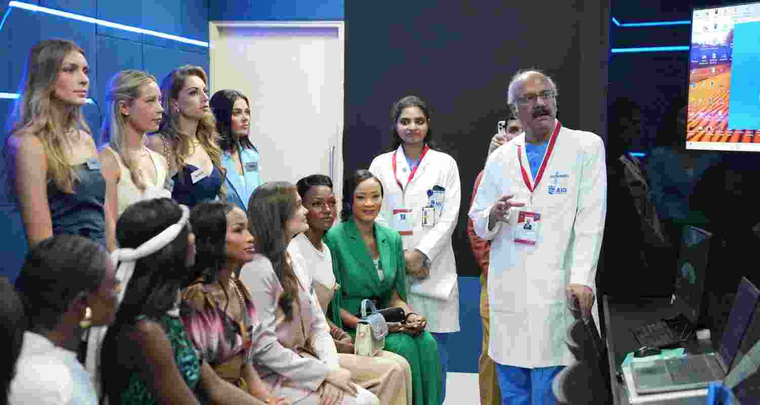 Miss World 2025: Beauty meets science at Hyderabad's AIG Hospital Miss World 2025: Beauty meets science at Hyderabad's AIG Hospital