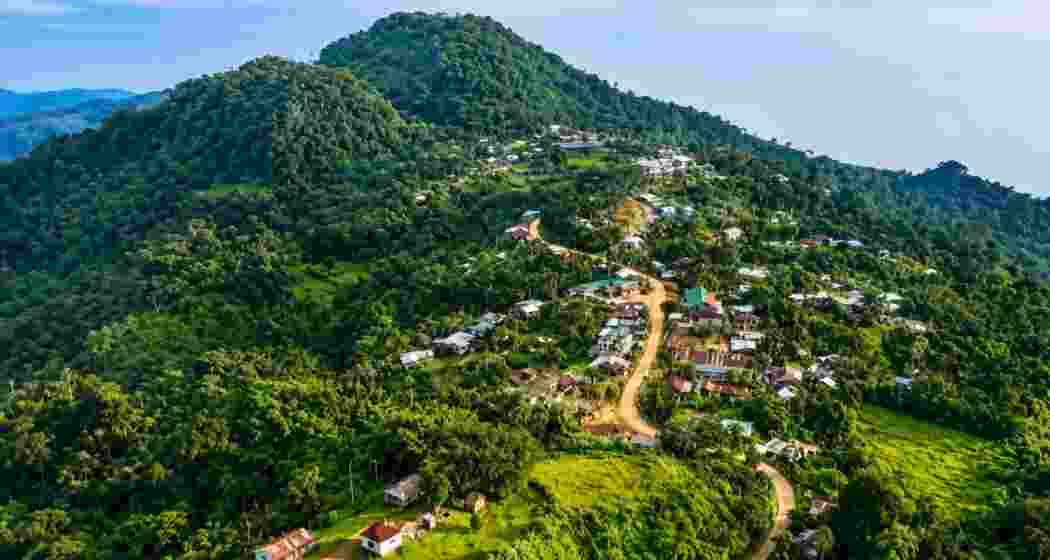 A border region along the Tripura-Mizoram boundary, where the two states are set to hold talks to resolve their longstanding dispute.
