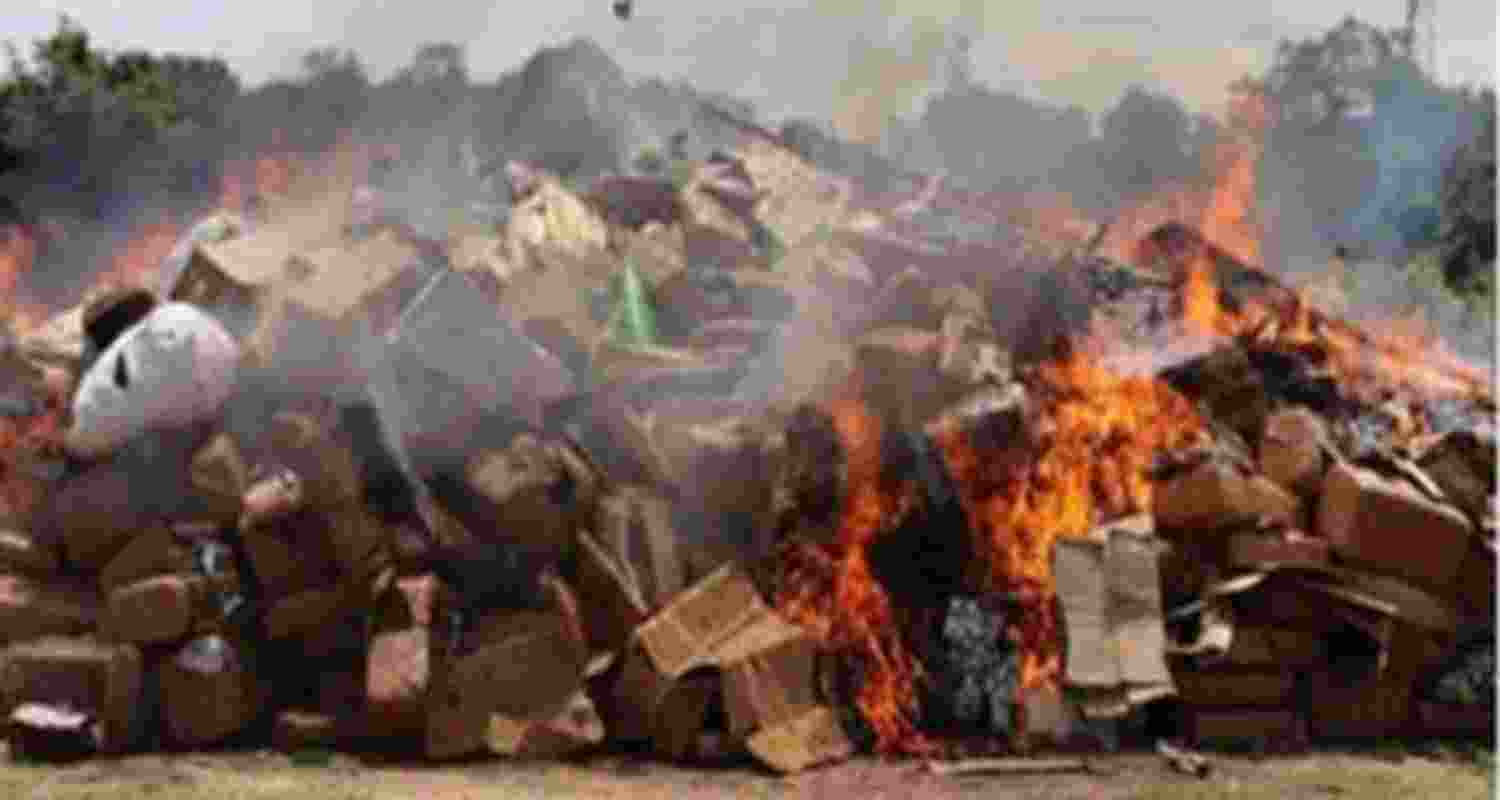 Mizoram destroys drugs worth ₹70 lakh, steps up crackdown
