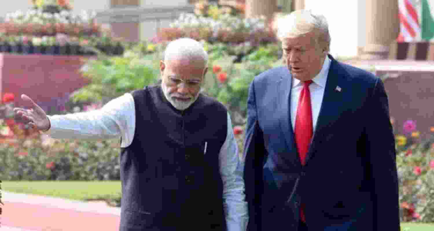 US President Donald Trump and Prime Minister Narendra Modi have had a friendly personal equation.