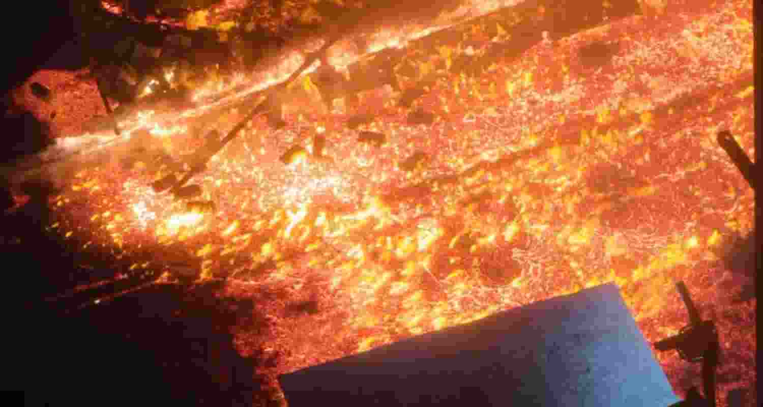 Eight workers were killed and several injured after molten metal fell at Vizag Steel Plant in Visakhapatnam, triggering a major fire and rescue operation.