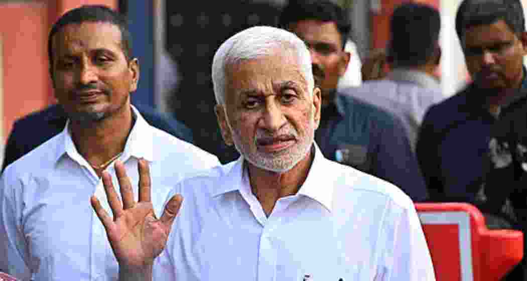 Former Rajya Sabha MP V. Vijayasai Reddy. (File photo) 