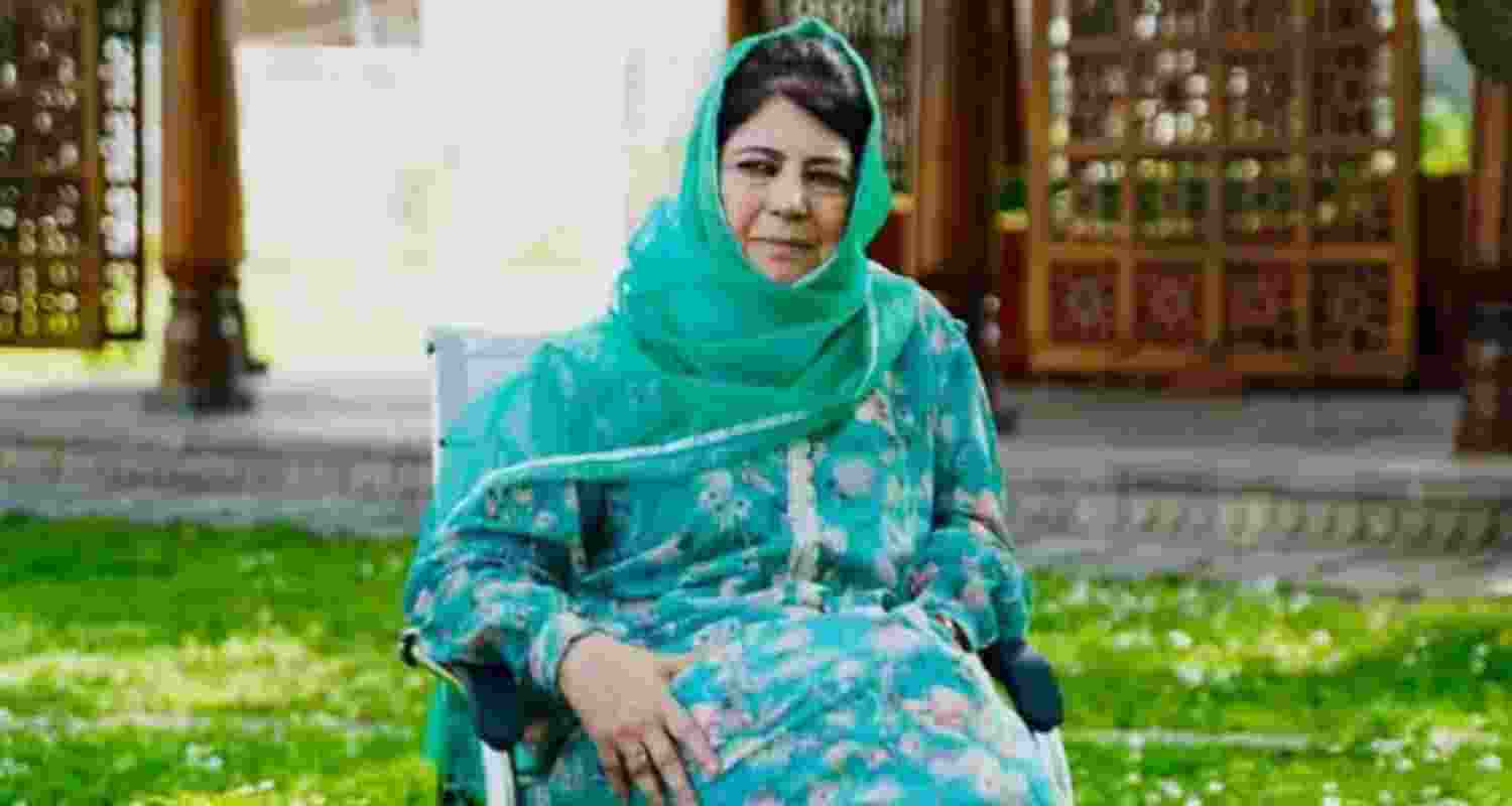 Peoples Democratic Party (PDP) President Mehbooba Mufti Peoples Democratic Party (PDP) President Mehbooba Mufti
