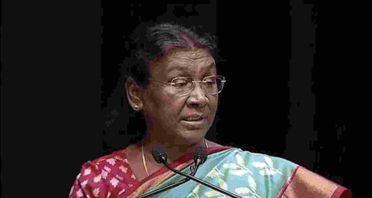 President Draupadi Murmu - file image. 