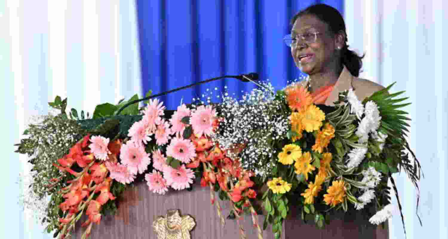 President Droupadi Murmu - file image.