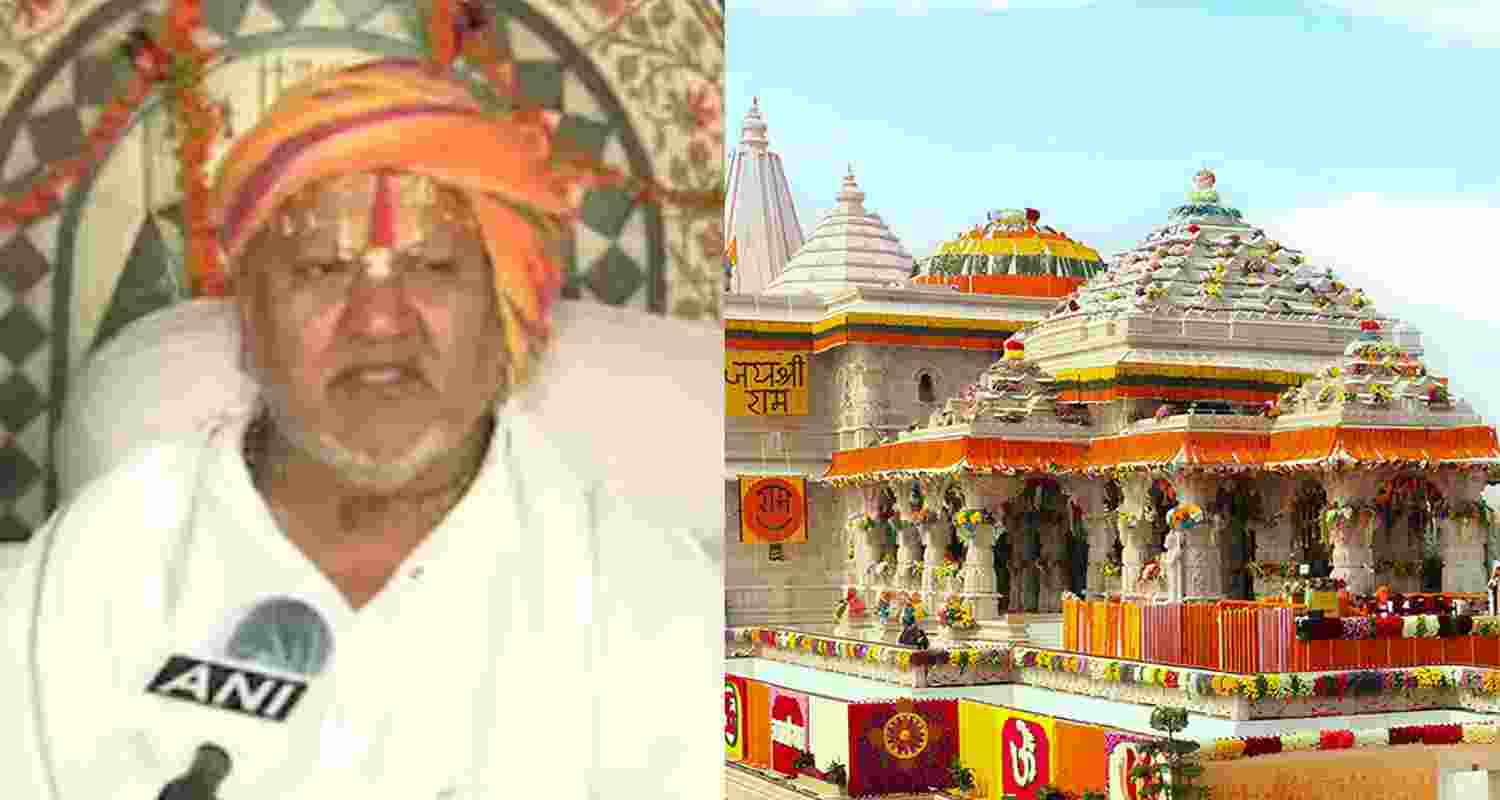 Hanumangarhi Temple’s chief priest to step out in 70 yrs to visit Ayodhya's Ram Mandir. Hanumangarhi Temple’s chief priest to step out in 70 yrs to visit Ayodhya's Ram Mandir.