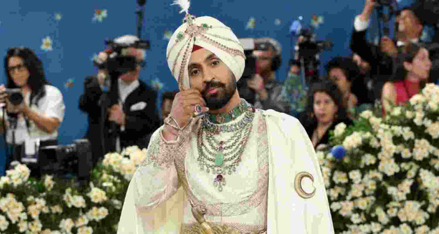 Diljit Dosanjh brings Punjabi pride to Met Gala 2025. 