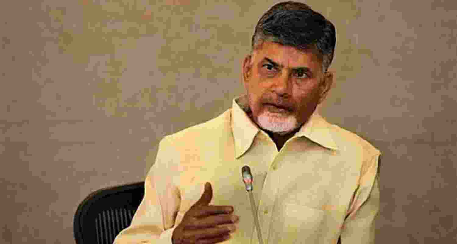 Andhra Pradesh Chief Minister N Chandrababu Naidu.