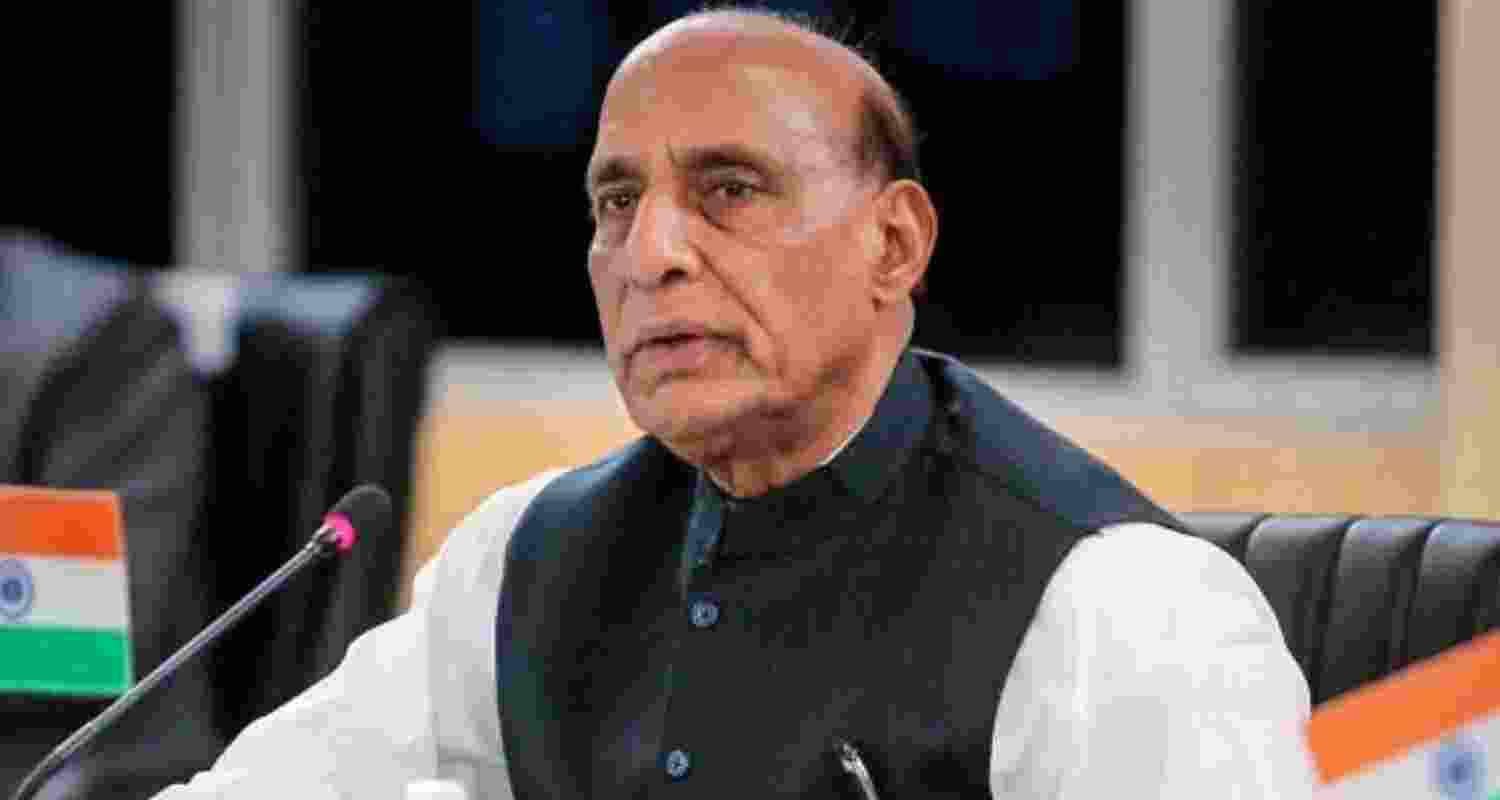 Defence Minister Rajnath Singh. 