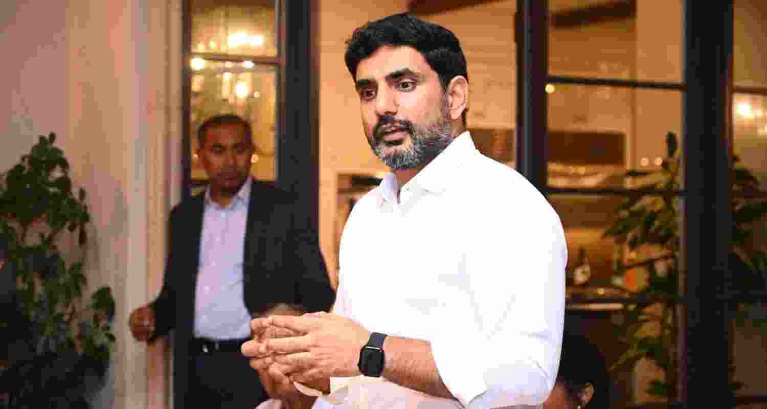 Andhra Pradesh IT Minister Nara Lokesh - file image. Andhra Pradesh IT Minister Nara Lokesh - file image.